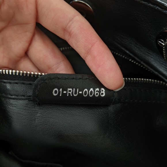 Christian Dior Black Woven Leather Medium Soft Lady Dior Tote Bag - Picture 12 of 16